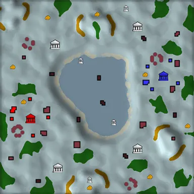 Ghost Lake lobby / in-game minimap