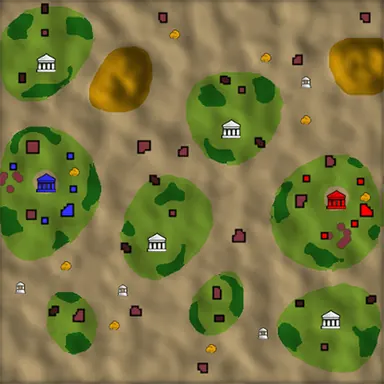 Giza lobby / in-game minimap