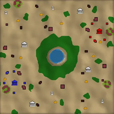 Oasis lobby / in-game minimap