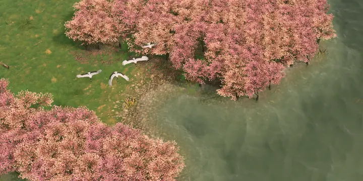 Peach Blossom Land map preview
