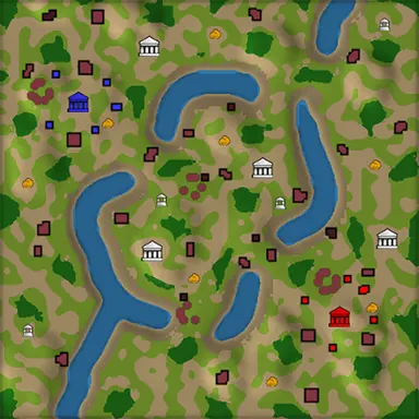 Watering Hole lobby / in-game minimap