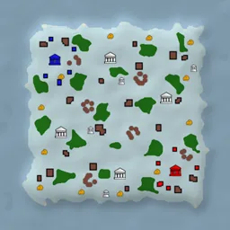 Frozen Wastes lobby / in-game minimap