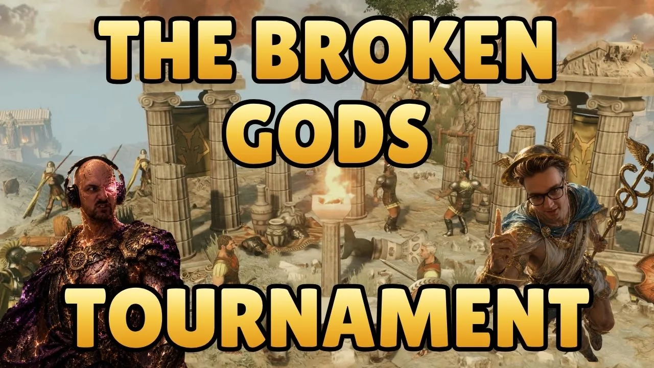 The Broken Gods Tournament promotional artwork